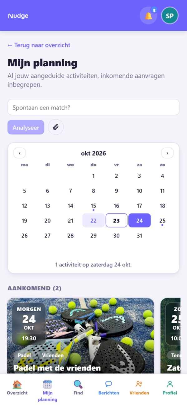 Mijn planning